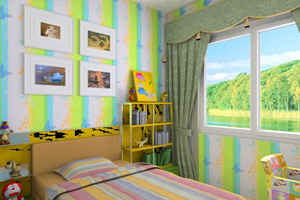 兒童房的布置，小孩房間布置